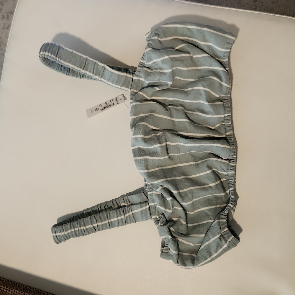 Madewell Organic Cotton Crop Bandeau Tank